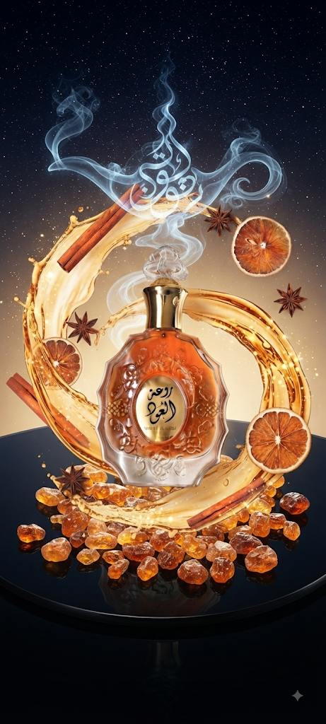 Rouat Al Oud Lattafa - Eau de Parfum Mixte, 100ml - L'Élégance Orientale Sublimée